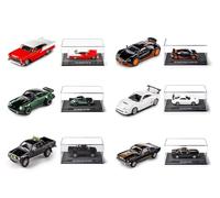 Majorette Auto Collection (1 Model Car) - Iconic Collector's Car with Metal Chassis, Rubber Tyres and Showcase, Scale 1:64, Random Selection from 6 Vehicle Classics, Ages 14+, Wave 1