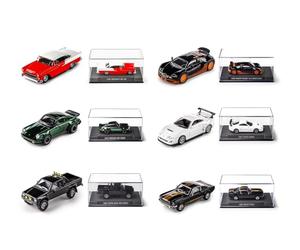 Majorette Auto Collection (1 Model Car) - Iconic Collector's Car with Metal Chassis, Rubber Tyres and Showcase, Scale 1:64, Random Selection from 6 Vehicle Classics, Ages 14+, Wave 1