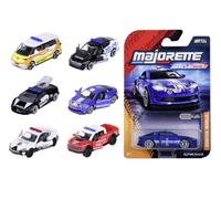 Majorette Auto Rescue World Premium (1 Model Car) - Emergency Vehicle Made of Metal with Freewheel & Suspension, Random Selection of 6 Toy Cars for Children from 3 Years, Each Approx. 7.5 cm