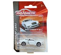 Majorette Bentley Continental GT V8 S - White 1:64 Diecast Euro Street Series