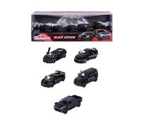 Majorette - Black Edition 5Pcs Giftpack - Set of 5 metal vehicles - Original Reproductions.