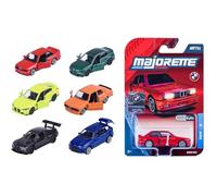 Majorette BMW Premium Metal Car, 7.5 cm, 1 Random Selection (6 BMW Models), Cast with Suspension and Movable Parts, Miniature Collectible, from 3 Years (8502100004)