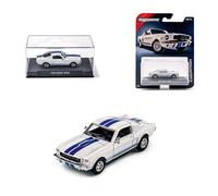 Majorette, Collection 1965 Shelby GT350, Metal, 1:64 Scale, Original Wheels, Painted Mirrors, Rubber Wheels, Realistic Headlights, Collector's Special, 14 Years (8505001002)