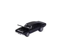 Majorette - Dodge Charger R/T Vintage Car - Toy Car, Scale 1:64 (7.5 cm), with Trading Card, Model Car for Children from 3 Years, Transparent