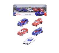 Majorette - French Touch Giftpack - Metal Miniature Cars - Set of 5 Vehicles Including 2 Exclusive Vehicles - 212055012