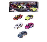 Majorette Giftpack Set of 5 vehicles including 2 exclusives, Limited Edition Graffiti