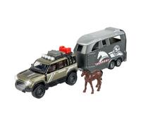 Majorette 213776000 - Grand Series - Land Rover Horse Carrier - New