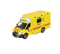 Majorette - Grand Series - Mercedes Ambulance - 15 cm (1:43 Scale) - Sounds and Lights - From 3 Years - 213712001002