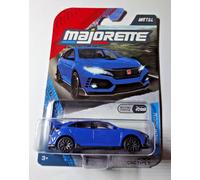 Majorette Honda Civic Type R Sport Car Blue 1:64 2025 Showroom Premium