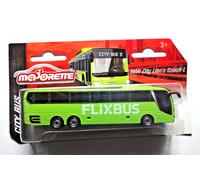 Majorette MAN Lion's Coach L Flixbus - Toy Bus with Freewheel and Suspension, Metal Body, 13 cm Long, for Children from 3 Years, Delivery 1 Piece