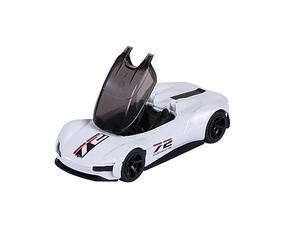 Majorette - Porsche Motorsport Deluxe Vision GT in White - Model Car (7.5 cm) Porsche Deluxe Car Edition with Collection Box, Toy Car for Children from 3 Years