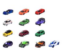 Majorette Model Car Set (13 Cars) - Mega Pack of 9 Street Cars and 4 Vehicles from the Limited Edition 10, Metal Toy Cars with Freewheel, 7.5 cm each, for Children from 3 Years