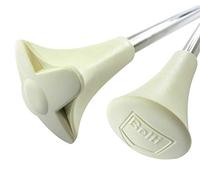 Majorette Twirling Baton (White, 69cm)