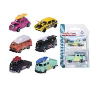 Majorette Volkswagen The Originals Premium Cars with Metal Parts, 1:64 Scale, Officially Licensed VW, You Will Receive 1 of 6 VW Vehicle Models (Random Sent)