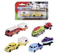 Majorette Volkswagen Trailer - Random Selection from 1 of 4 Different Trailers