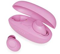 MAJORITY Biodegradable Wireless Earbuds, Bluetooth Earphones 5.3, 30H Playtime | Eco-Friendly Ear Buds With Fast Charging Case, Stereo Sound, Built-In Mic | In-Ear Headphones, Tru Bio | Pink