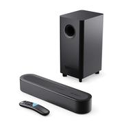 MAJORITY 2.1 Soundbar with Subwoofer (wired) | Dolby Audio Surround Sound System | 5.3 Bluetooth Sound bar for TV | 140W | HDMI eARC, Optical, AUX & USB Playback | Mounting Kit & Remote Bowfell Axis