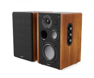 Majority D100 Bookshelf Speakers (Pair) Wood