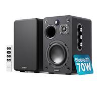 Majority D70X Active Bluetooth Powered Speakers Per Pair, Black
