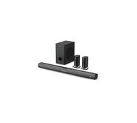 Majority Everest 5.1 Dolby Audio Surround Sound System with Sound Bar | Wireless Subwoofer I 300W Powerful Surround Sound | Home Theatre 3D Audi
