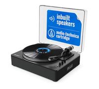 MAJORITY Folio Bluetooth Vinyl Record Player (Flat Black)