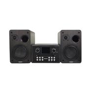 Majority Homerton HiFi Stereo System | DAB/DAB+ Digital Radio, FM, CD Player, Internet Radio, Bluetooth 5.3, WiFi Dual Band, USB Playback, Spotify Connect, Remote Control & Dual Speakers