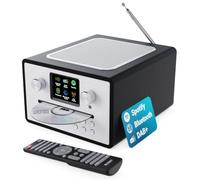 Majority Homerton 2 Smart Internet Radio DAB+ CD Player Black