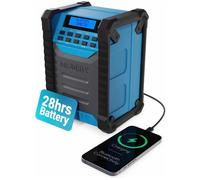MAJORITY Landbeach Portable DABﱓ Radio - Blue & Black, Blue,Black
