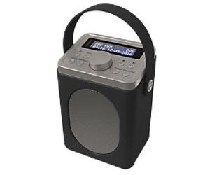 MAJORITY Little Shelford Mono Radio with bluetooth 3 mW Black