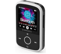 Bluetooth MP3 Music Player with Sports Clip | Included Wired Earphones | 16GB Internal Memory, Expandable by 128GB | HD Colour Screen, 34 Hours Battery Life | SD and USB-C | Oakcastle MP250 MP3 Player