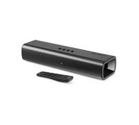 Majority Naga 40 - Bluetooth 80W Tv Sound Bar For Smart Tv, 2.1 Channel, 3D Sound | Eq Control, Hdmi Arc, Optical, Aux, Remote, And Wall Mountable Soundbar For Tv 39 X12X8Cm, Black