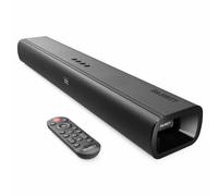 Majority Naga 60 - Bluetooth 120W Tv Sound Bar For Smart Tv, 2.1 Channel, 3D Sound With Built-in Subwoofer | Eq Control, Hdmi Arc, Optical, Aux, Remote, And Wall Mountable Soundbar For Tv 61X12X8, Bla