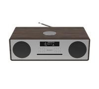 Majority Oakington DAB Radio CD Player and Music System Walnut
