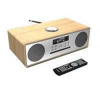 Majority Oakington OAK Music System CD Player, Dab Radio, Bluetooth