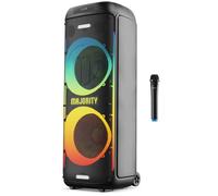MAJORITY Pulse 5 Portable Bluetooth Megasound Party Speaker - Black, Black
