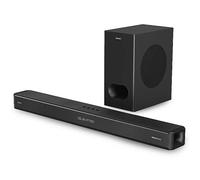 Majority Sierra Plus True Dolby Atmos 2.1.2 400W Soundbar with Up Firing Speakers & Wireless Sub Clear