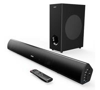 MAJORITY Teton Plus TV Sound Bar with Wireless Subwoofer, 180W Home Cinema