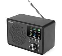 MAJORITY Touro Portable DABﱓ Smart Bluetooth Radio - Black, Black