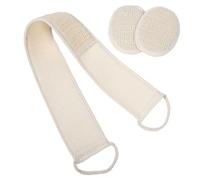 MAJORMENCH 1 Set Exfoliating Back Scrubber Towel Set Long Strip Skin Friendly Scrubber for Shower Double Sided Bathing Tool Enhancing Comfort Cleanliness for Men Women