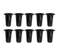 MAJORMENCH 10 Pcs Plastic Speaker Port Tube Replacement Subwoofer Bass Reflex Speaker Air Outlet 41x80mm for Monitor and Stage Sound Systems
