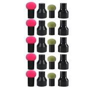 MAJORMENCH 10 Sets Makeup Powder Puff Cosmetic Puff Hydrophilic Polyurethane Latex-free Sponge Wet and Dry Use Portable Beauty Tools for Daily Makeup Application
