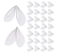 MAJORMENCH 100pcs Dragonfly Earring Charm for Women, Polyester DIY Pendant