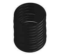 MAJORMENCH 10pcs Black Rubber Singing Bowl Rings Cushion for Musical Instruments, Circular Epdm O-rings, Easy to Replace and Prevent Leakage of Liquids or Gases, Sound Bowl Mat Accessory