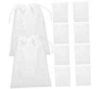 MAJORMENCH 10pcs Dustproof Storage Bag Shoe Organizer Travel Shoes Pouch Multi-Purpose Bag for Outdoor Camping and Household Use