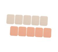 MAJORMENCH 10pcs Square Powder Puff for Comfortable Makeup Pads Wet and Dry Use Soft Cosmetic Applicators for Facial Foundation and Blush Home and Salon Use