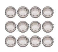 MAJORMENCH 12pcs Proof Gas Stove Knob Covers Safety Guards Black Stove Burner Protector Caps for Kitchen Safety