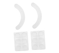 MAJORMENCH 14pcs Drum Mute Cushions Durable Drum Dampeners Pads for Kits Self-adhesive Transparent Silencing Mats Sound Control for Practice Easy Removal No Residue