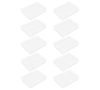 MAJORMENCH 18pcs Clear Plastic Playing Card Deck Cases PP Storage Boxes for Poker Flash Cards Collectibles Transparent Portable Organizer with Snap Closure for Game Nights and Travel