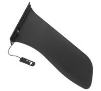 MAJORMENCH 1pcs Surfboard Water Divider Paddleboard Fin Plastic Easy to Install Tracking Black Accessory for Inflatable Surfboard Water Sports