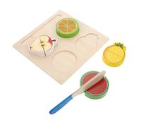 MAJORMENCH 1Set Fruit Cutting Cartoon Educational Puzzle for Early Learning for Hands Engaging Role Play for Ages Years Old